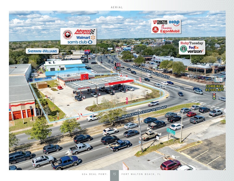 More Photos Of 604 Beal Pky, Fort Walton Beach Freestanding For Sale