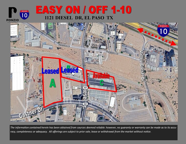 Primary Photo Of 8765 Castner DR, El Paso Land For Lease