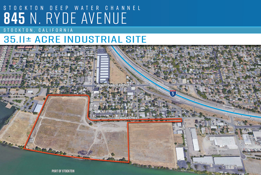 Primary Photo Of 845 N Ryde Ave, Stockton Land For Lease