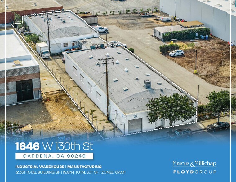 Primary Photo Of 1646 W 130th St, Gardena Manufacturing For Sale