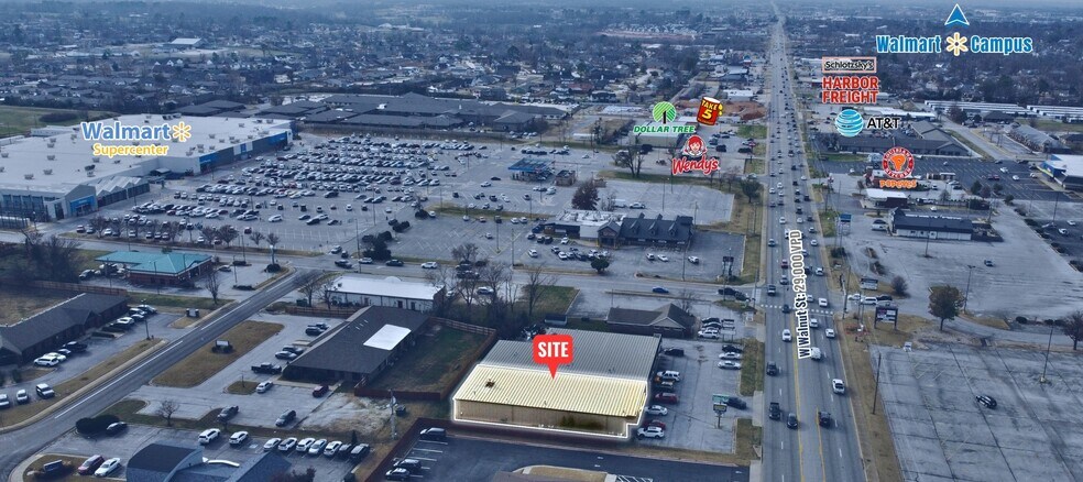 More Photos Of 2004 W Walnut St, Rogers General Retail For Lease