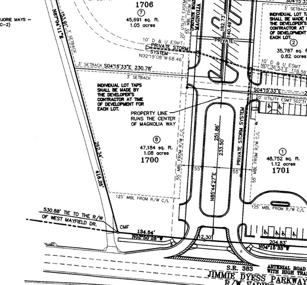 More Photos Of 1700 Magnolia Way, Augusta Land For Sale