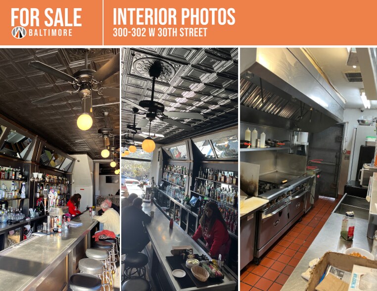 More Photos Of 300 W 30th St, Baltimore Restaurant For Sale