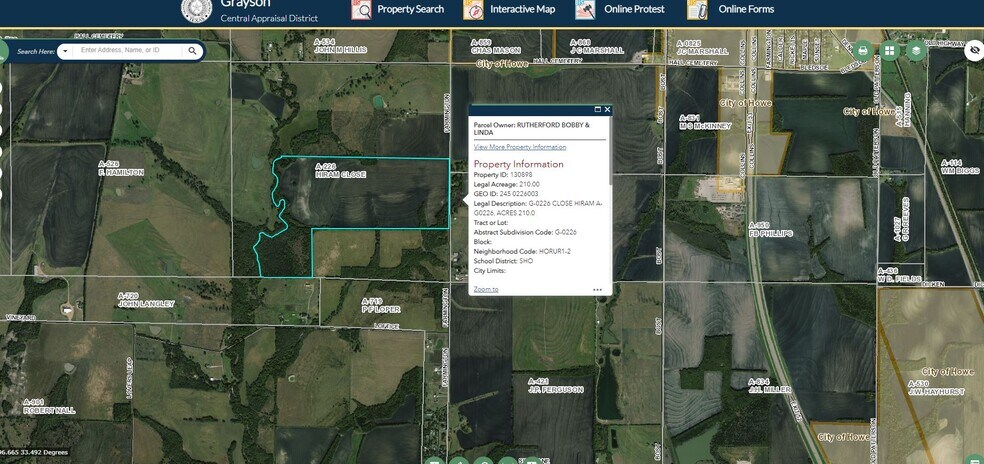 More Photos Of Farmington Rd, Howe Land For Sale