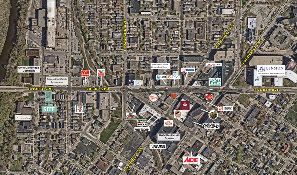 More Photos Of 1515 E North Ave, Milwaukee Freestanding For Lease