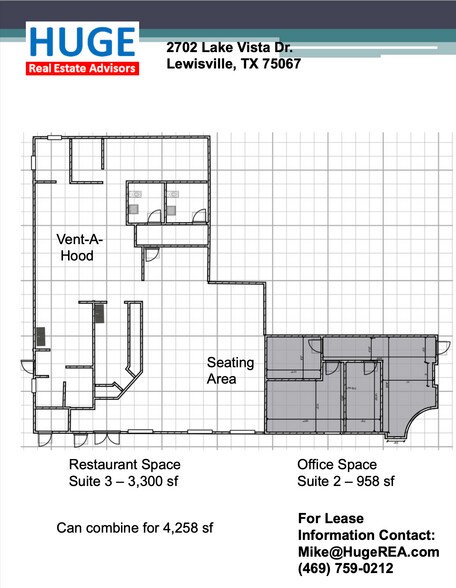 More Photos Of 2702 Lake Vista Dr, Lewisville General Retail For Sale