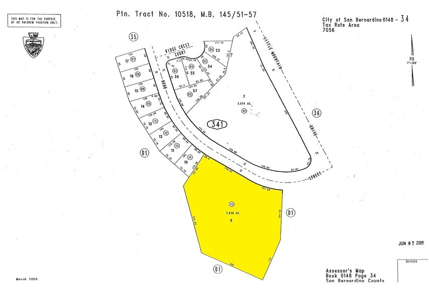Primary Photo Of Bond St & Little Mountain Dr, San Bernardino Land For Sale