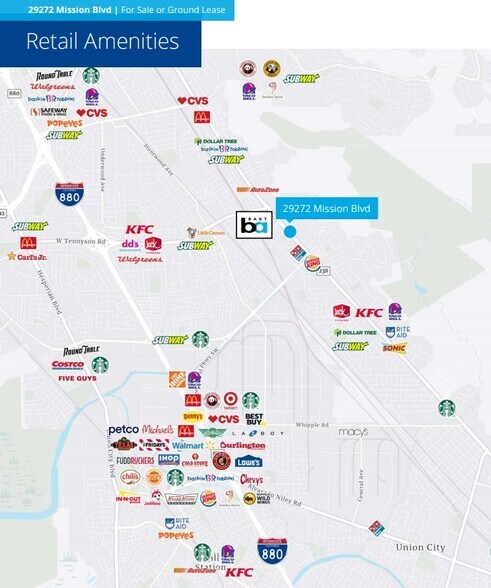 More Photos Of 29272 Mission Blvd, Hayward Land For Lease