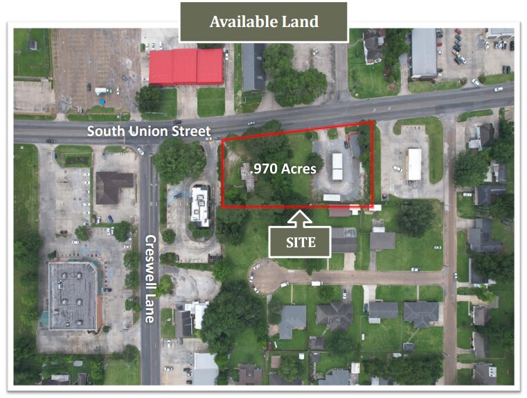 Primary Photo Of 1237 S Union St, Opelousas Land For Lease