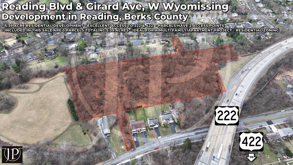 Primary Photo Of 1800 Girard Ave, Reading Land For Sale