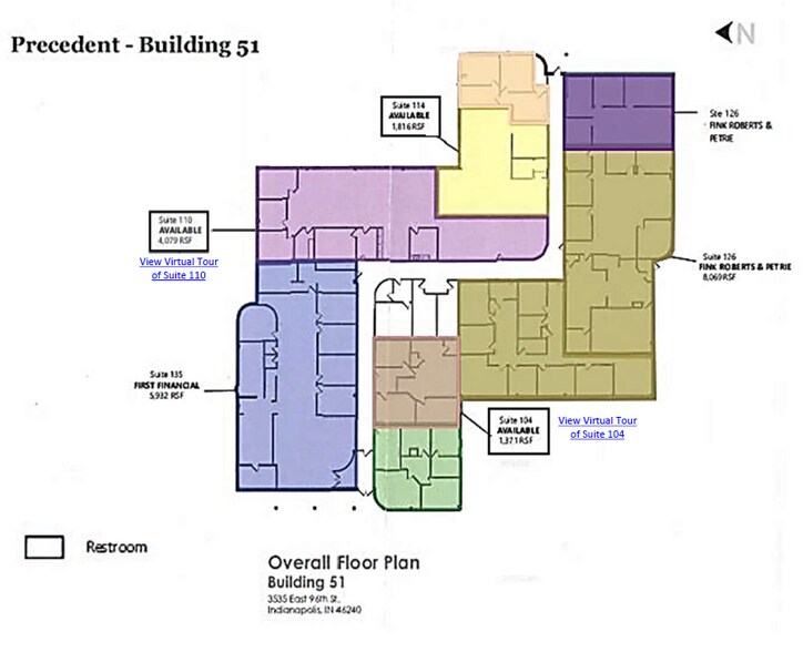 More Photos Of 3535 E 96th St, Indianapolis Office For Lease