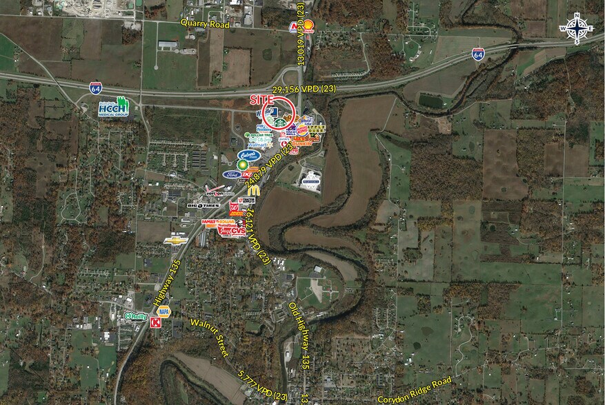 More Photos Of 160 Pacer Dr NW, Corydon Restaurant For Lease