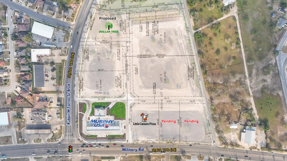Primary Photo Of NEC of Ruben M Torres Sr & US-281 blvd, Brownsville Land For Sale