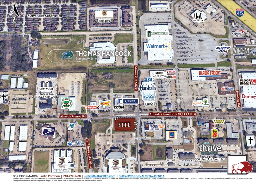 More Photos Of 9990 Almeda Genoa Rd, Houston Storefront Retail Office For Lease