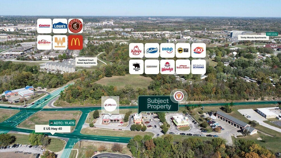 More Photos Of 19510 E Us Highway 40, Independence Fast Food For Sale