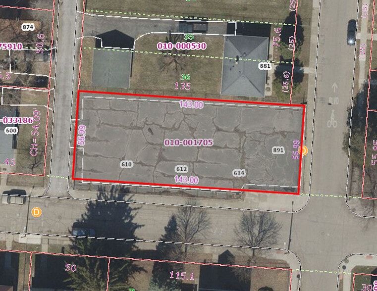 More Photos Of 612 Kossuth st, Columbus Land For Sale