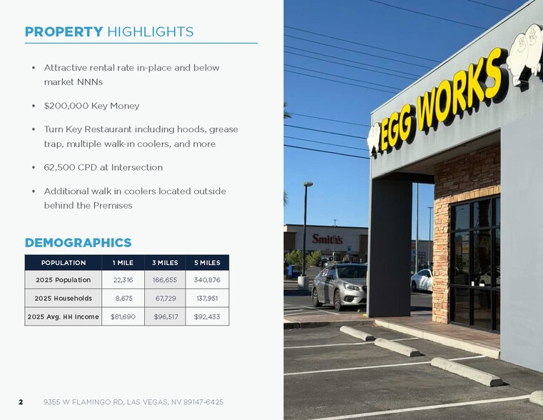 More Photos Of 9355 W Flamingo Rd, Las Vegas Restaurant For Lease