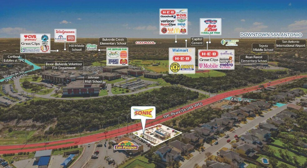 More Photos Of 3035 Tpc Pky, San Antonio Fast Food For Sale