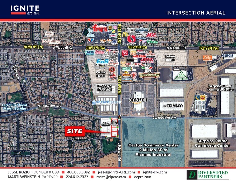 More Photos Of SWC Litchfield Rd @ Sweetwater Ave, Surprise Land For Sale