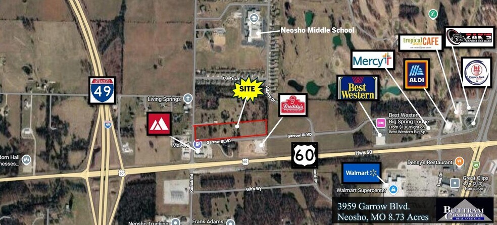 Primary Photo Of 3959 Garrow Blvd, Neosho Land For Sale