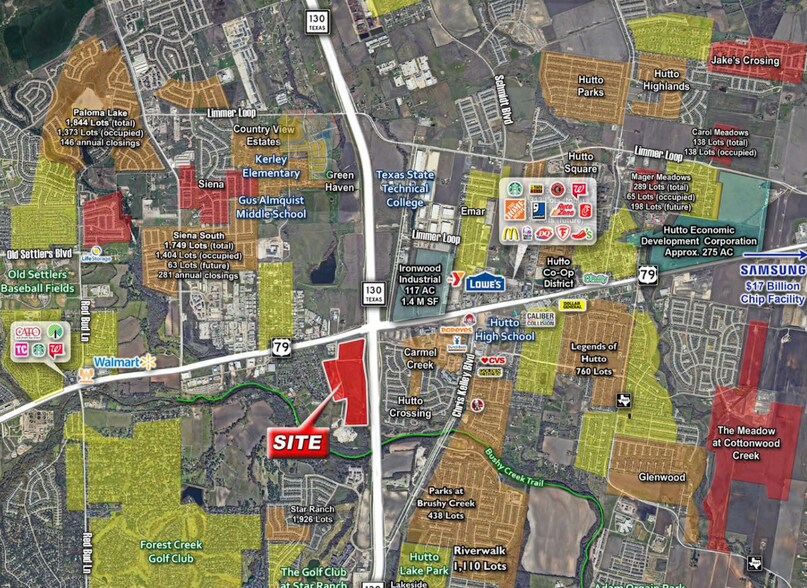 Primary Photo Of Hutto Crossing, Hutto Land For Sale