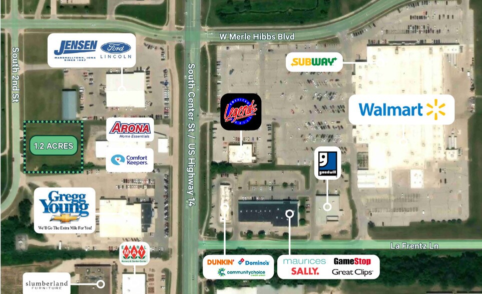Primary Photo Of 2901 S Center St, Marshalltown Land For Lease