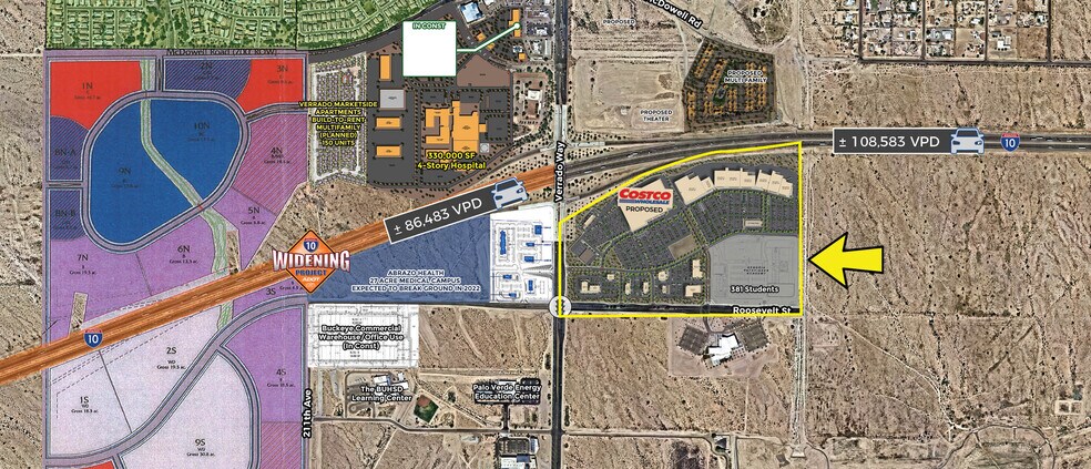 More Photos Of Verrado Way & I-10, Buckeye Unknown For Lease
