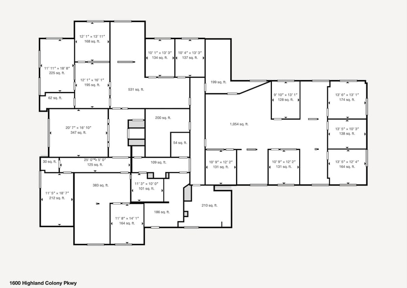 More Photos Of 1600 Highland Colony Pky, Madison Bank For Lease