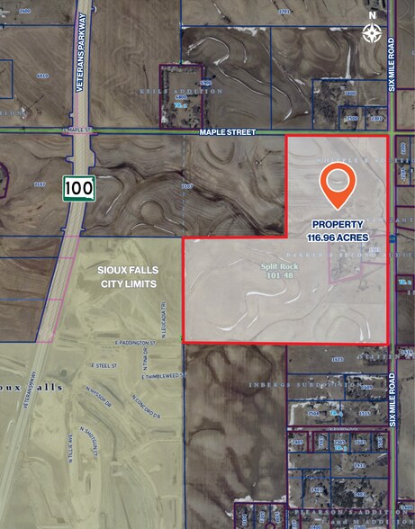 More Photos Of 1901 N Six Mile Rd, Sioux Falls Land For Sale