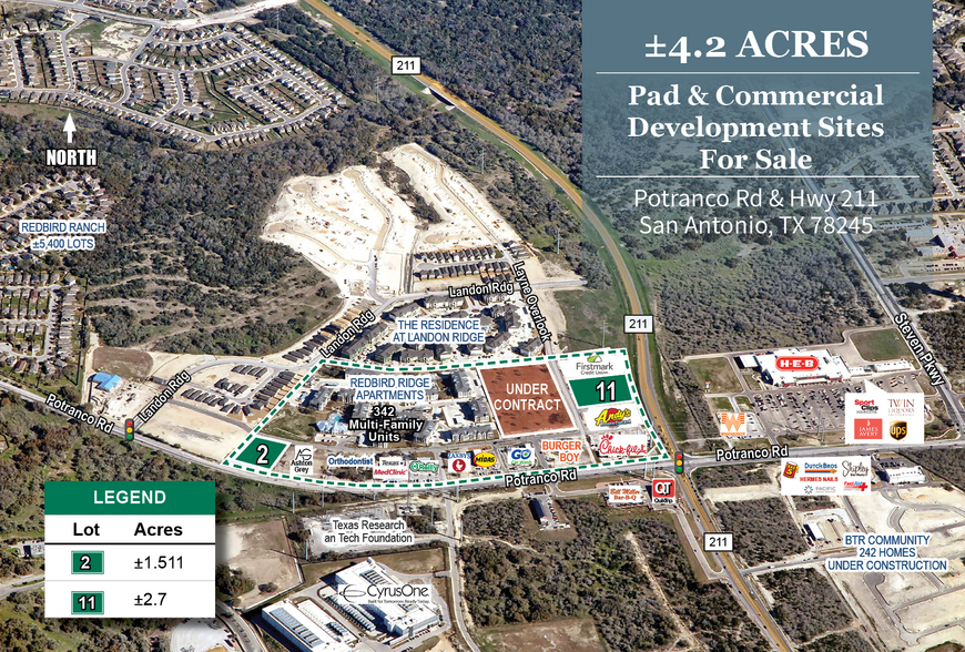 Primary Photo Of Highway 211 & Potranco Rd, San Antonio Land For Sale