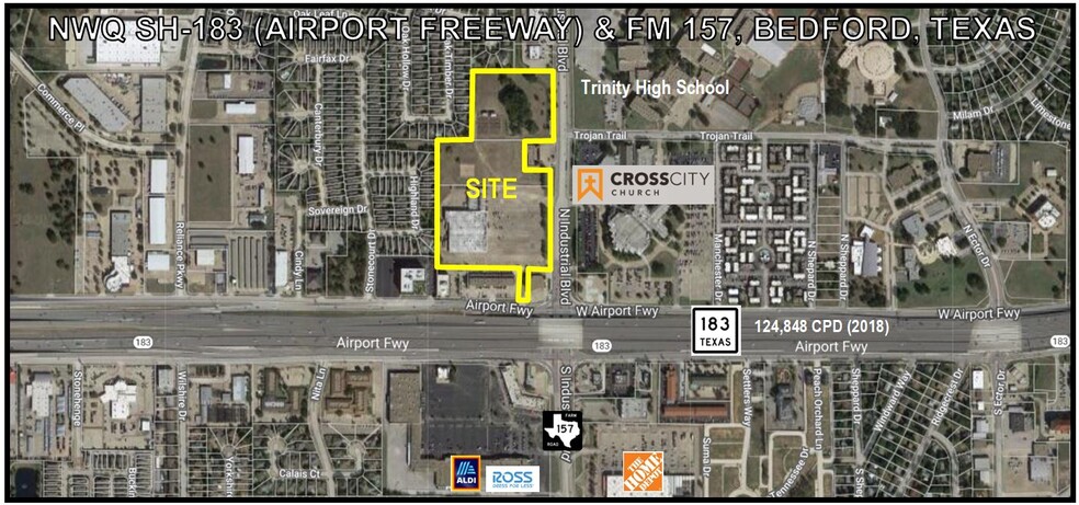 Primary Photo Of 205 N Industrial Blvd, Bedford Land For Lease