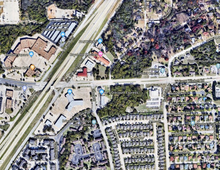 More Photos Of Camp Wisdom Rd @ US Highway 67, Dallas Land For Lease
