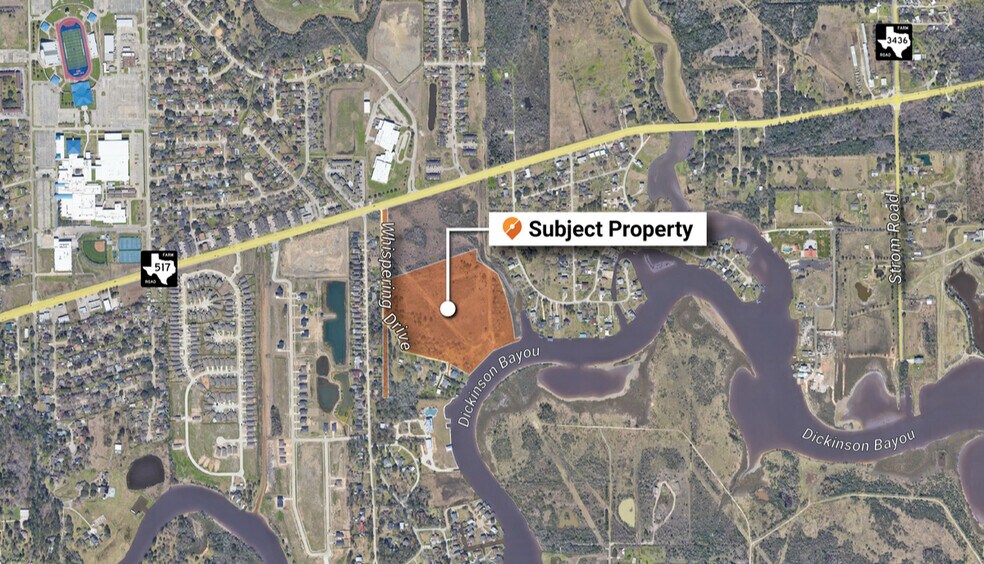 Primary Photo Of 4300 Whispering Dr, Dickinson Land For Sale