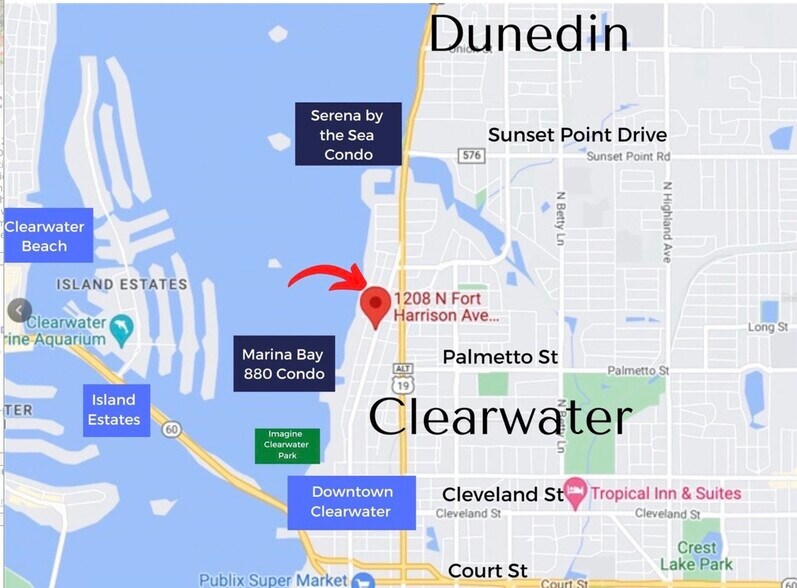 More Photos Of 1208 N Fort Harrison Ave, Clearwater Land For Sale