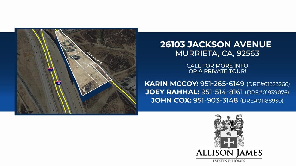 More Photos Of 26101 Jackson Ave, Murrieta Land For Sale