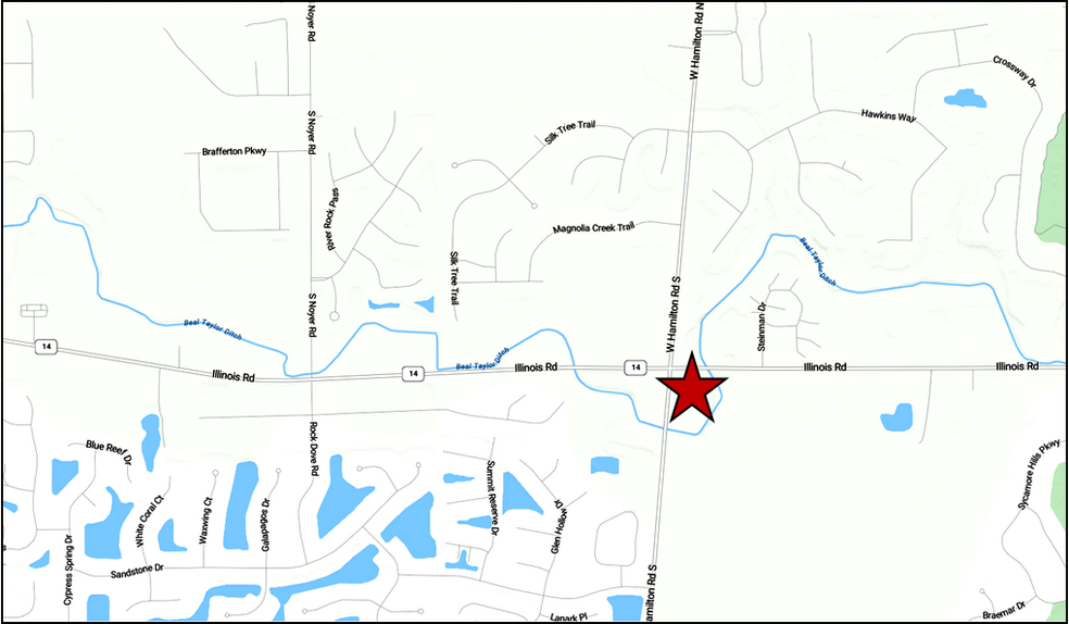 More Photos Of 1345 W Hamilton Rd S, Fort Wayne Service Station For Lease