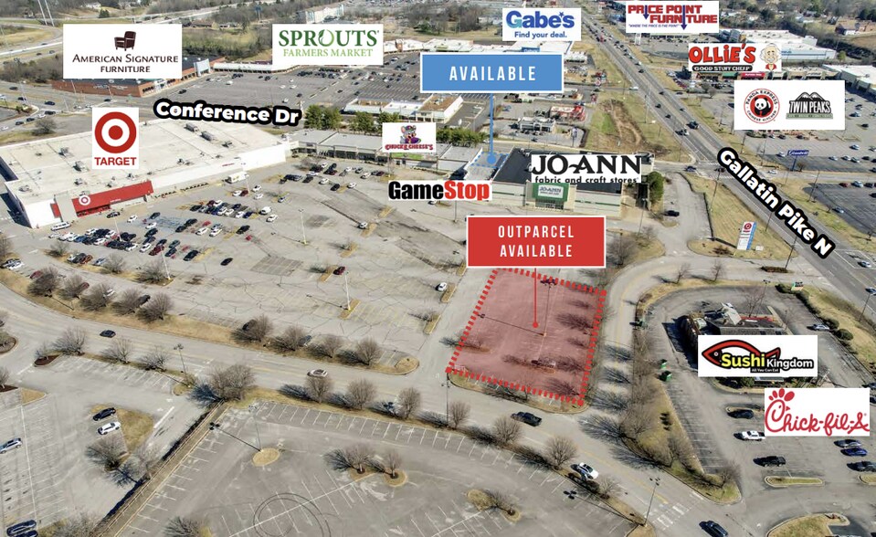 Primary Photo Of 2054 Gallatin Pike N, Madison Land For Lease