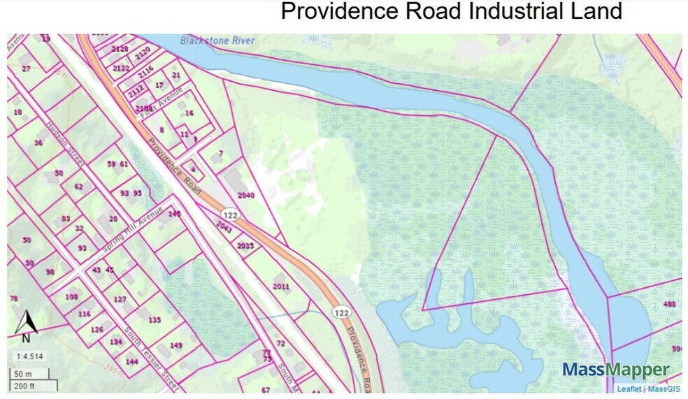 More Photos Of 2040 Providence Rd, Northbridge Land For Sale