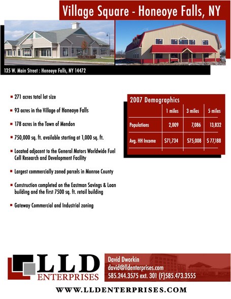 More Photos Of 135 W Main St, Honeoye Falls Land For Sale