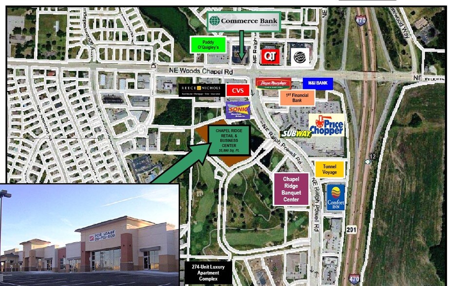 More Photos Of 3680 NE Akin Dr, Lee's Summit General Retail For Lease