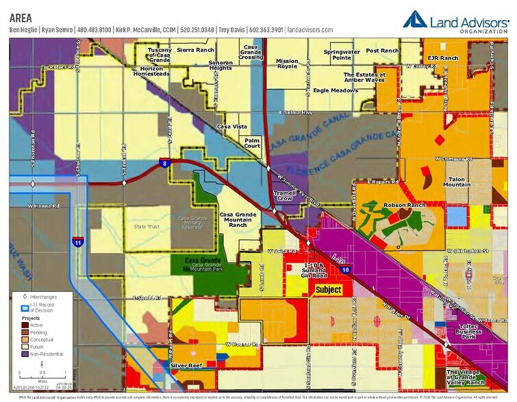 More Photos Of Sunland Gin Road & Shedd Road, Eloy Land For Sale