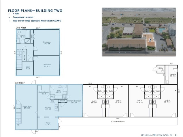 More Photos Of 130 Fort Fisher Blvd N, Kure Beach Hospitality For Sale