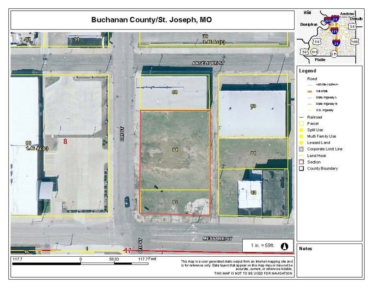 More Photos Of 521-523 S 6th St, Saint Joseph Land For Sale