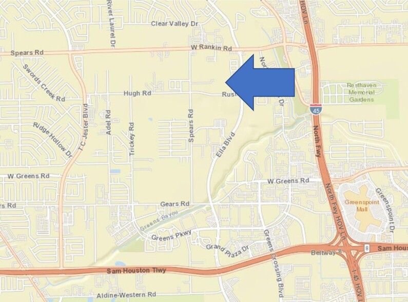 Primary Photo Of Spears Rd & Rushcreek Dr, Houston Land For Sale