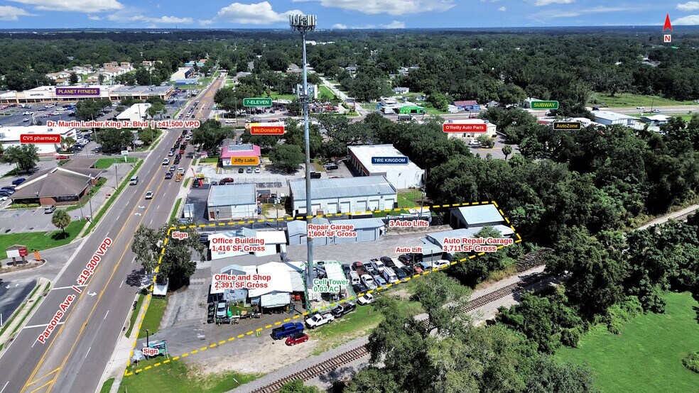 Primary Photo Of 1814 S Parsons Ave, Seffner Auto Dealership For Sale