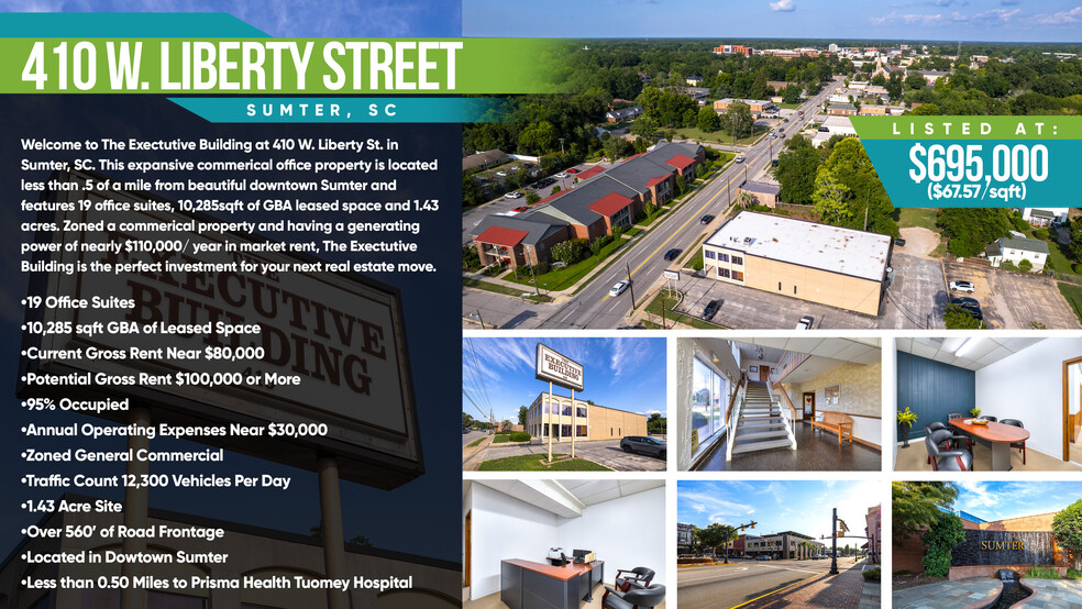 Primary Photo Of 410 W Liberty St, Sumter Office Residential For Sale