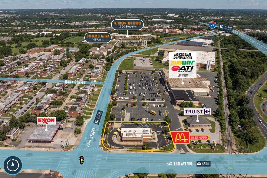 More Photos Of 6540 Eastern Ave, Baltimore Fast Food For Sale