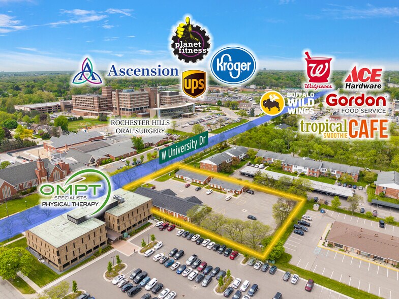 More Photos Of 1100 W University Dr, Rochester Unknown For Lease