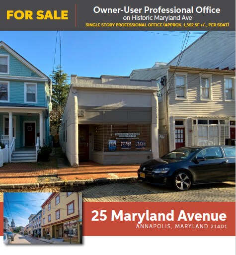 Primary Photo Of 25 Maryland Ave, Annapolis Office For Sale
