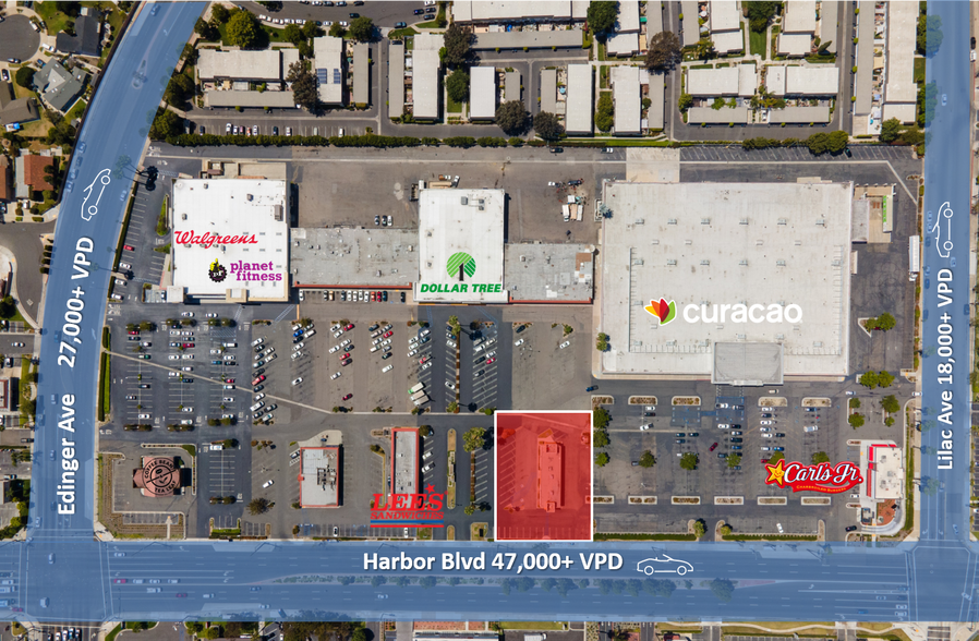 Primary Photo Of 16123 Harbor Blvd, Fountain Valley Freestanding For Lease